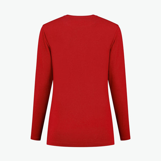 Santino Ledburg Ladies T-shirt - Rood T-Shirt Dames Santino