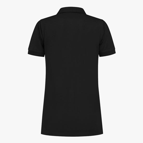 Santino Leeds Ladies Poloshirt - Zwart Polo Dames Santino