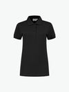 Santino Leeds Ladies Poloshirt - Zwart Polo Dames Santino XS