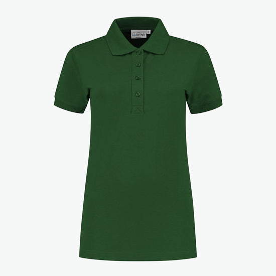 Santino Leeds Ladies Poloshirt - Groen Polo Dames Santino XS