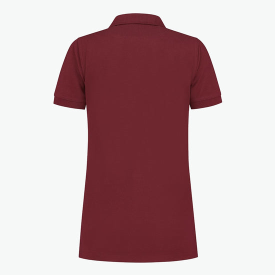 Santino Leeds Ladies Poloshirt - Burgundy Polo Dames Santino