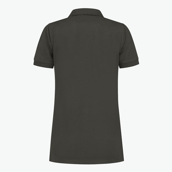 Santino Leeds Ladies Poloshirt - Antraciet Polo Dames Santino
