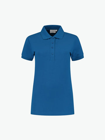 Santino Leeds Ladies Poloshirt - Blauw Polo Dames Santino XS