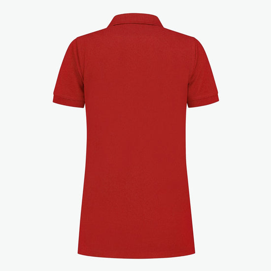 Santino Leeds Ladies Poloshirt - Rood Polo Dames Santino