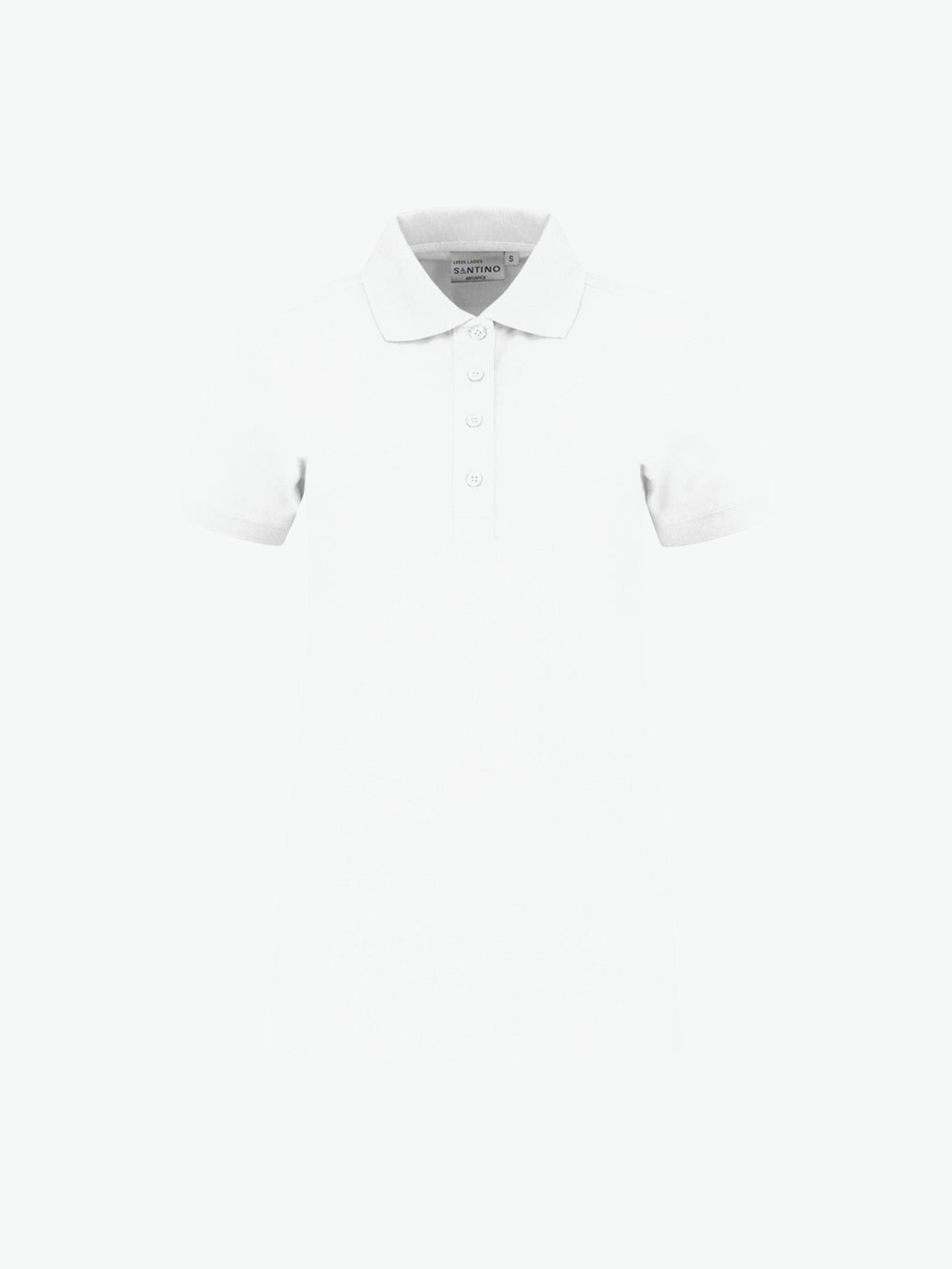 Santino Leeds Ladies Poloshirt - Wit Polo Dames Santino XS