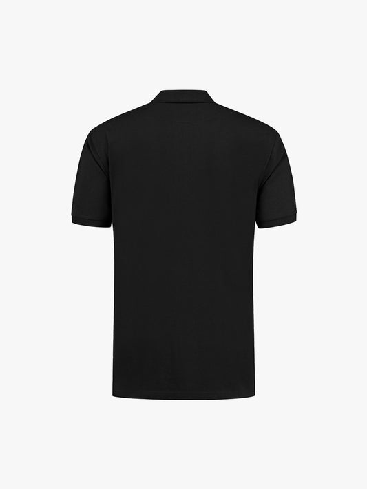 Santino Leeds Poloshirt - Zwart Polo Santino