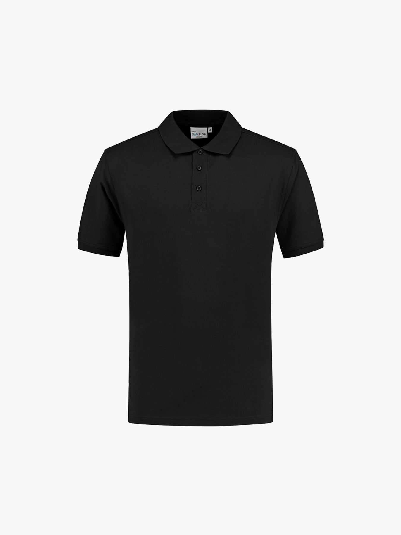 Santino Leeds Poloshirt - Zwart Polo Santino XS