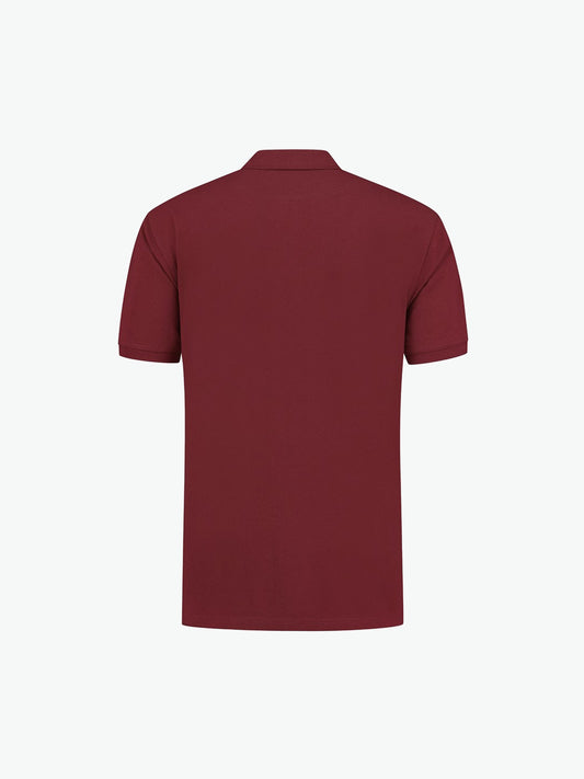 Santino Leeds Poloshirt - Burgundy Polo Santino