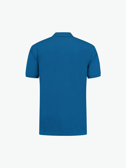 Santino Leeds Poloshirt - Blauw Polo Santino