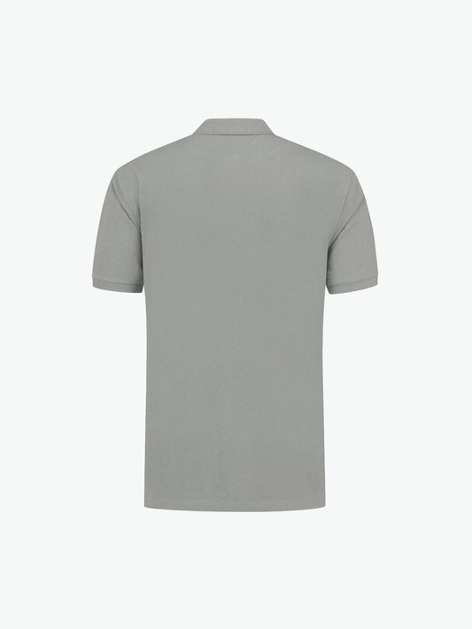 Santino Leeds Poloshirt - Zilver Grijs Polo Santino