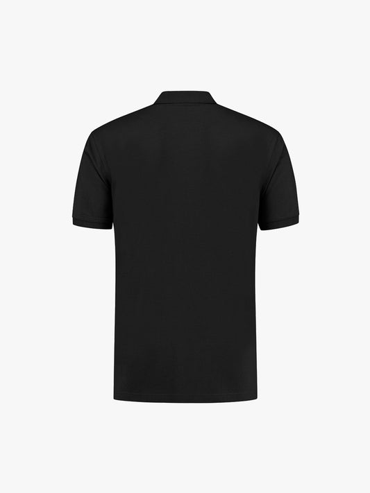 Santino Lenn Poloshirt - Zwart Polo Santino
