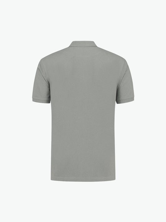 Santino Lenn Poloshirt - Zilver Grijs Polo Santino