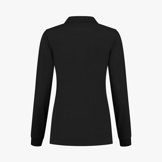 Santino Lexington Ladies Poloshirt - Zwart Polo Dames Santino