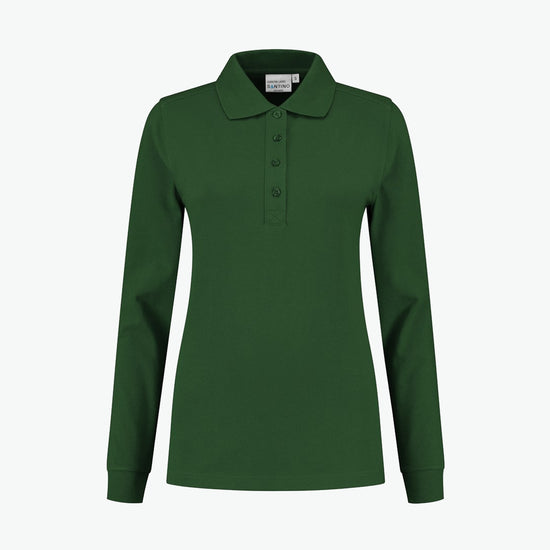 Santino Lexington Ladies Poloshirt - Groen Polo Dames Santino XS
