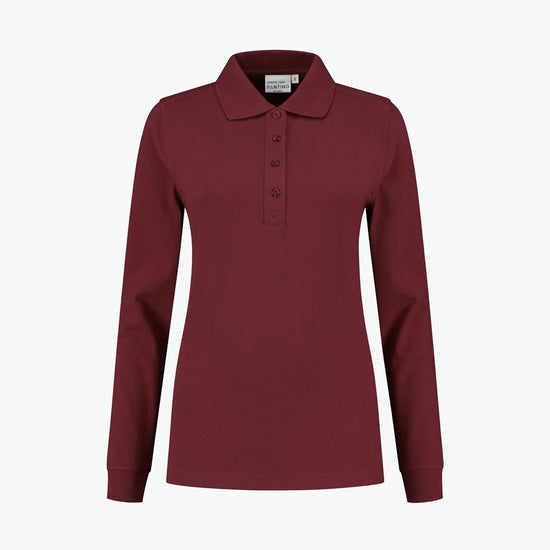 Santino Lexington Ladies Poloshirt - Burgundy Polo Dames Santino XS