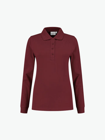 Santino Lexington Ladies Poloshirt - Burgundy Polo Dames Santino XS