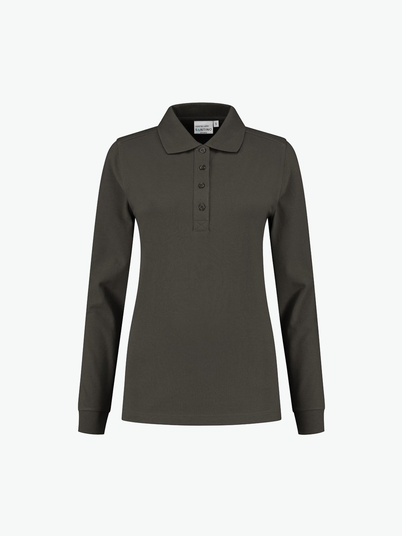 Santino Lexington Ladies Poloshirt - Antraciet Polo Dames Santino XS