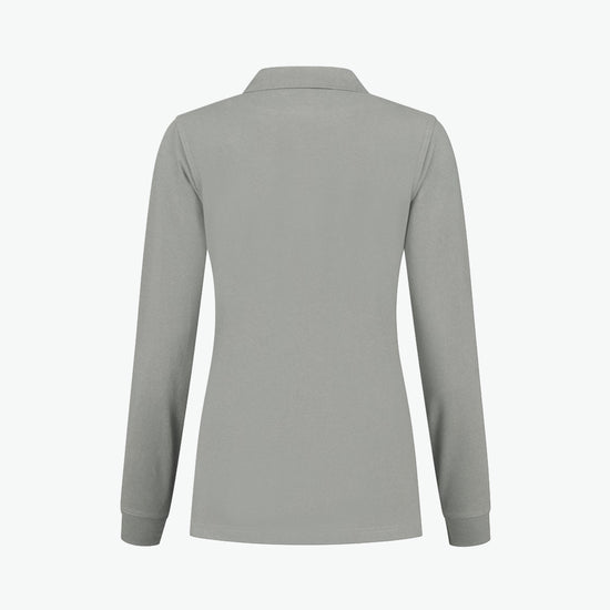 Santino Lexington Ladies Poloshirt - Zilver Grijs Polo Dames Santino