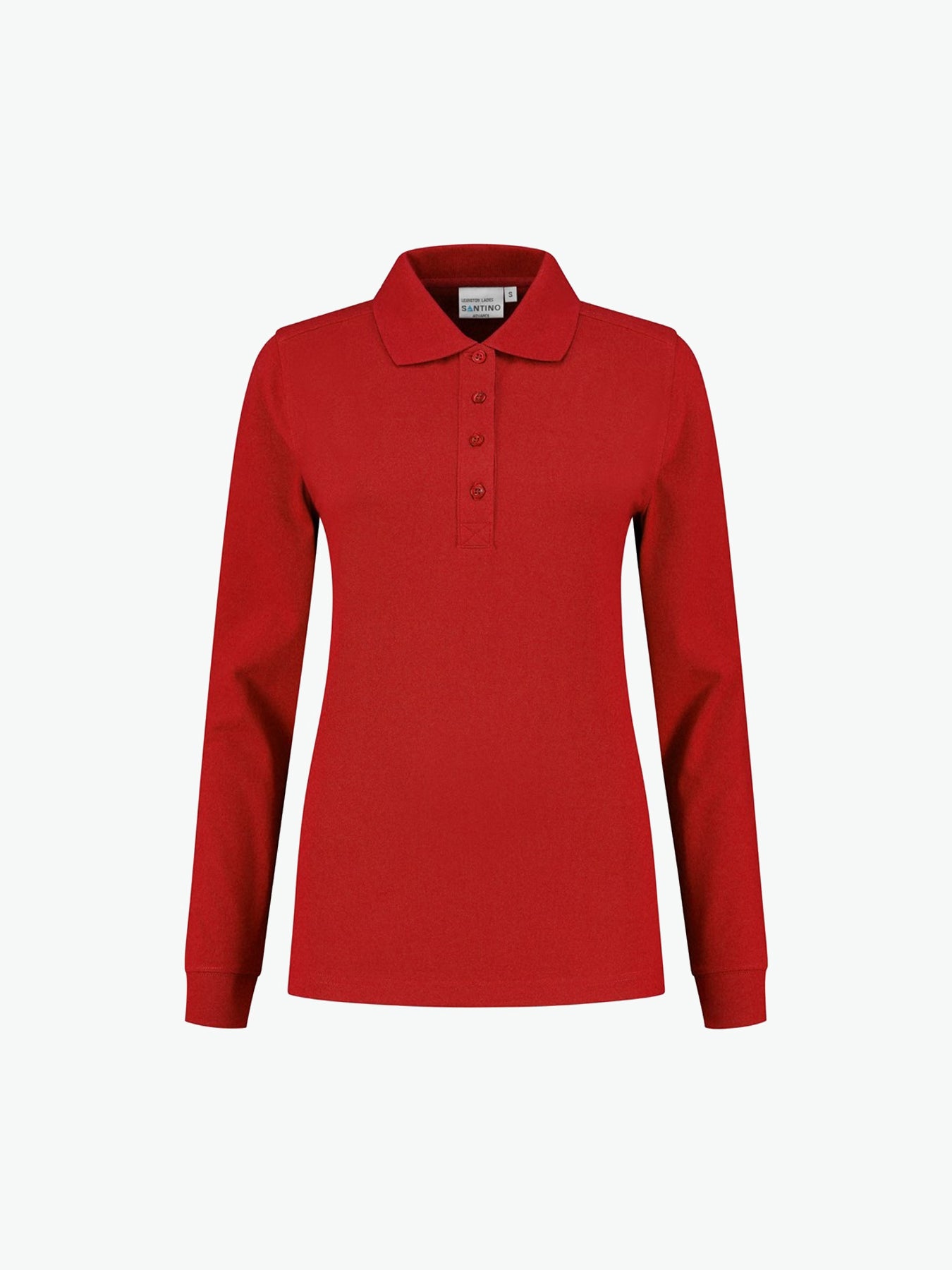 Santino Lexington Ladies Poloshirt - Rood Polo Dames Santino XS
