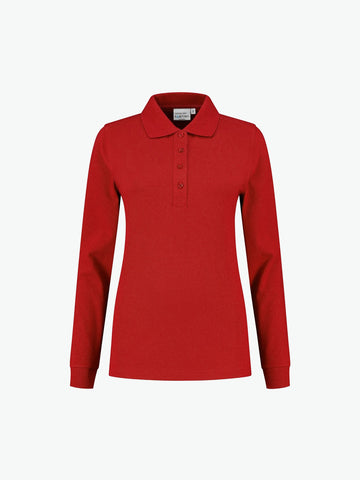 Santino Lexington Ladies Poloshirt - Rood Polo Dames Santino XS
