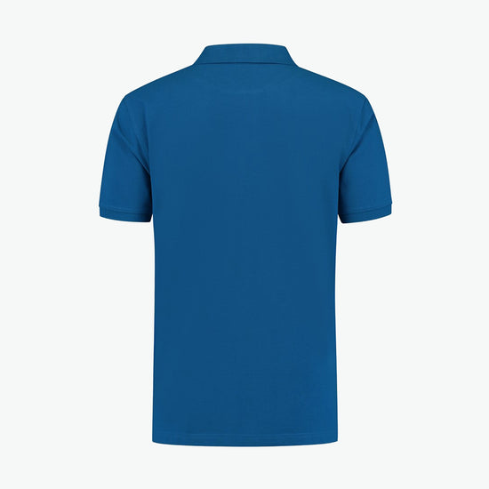 Santino Lisbon Poloshirt - Blauw Polo Santino