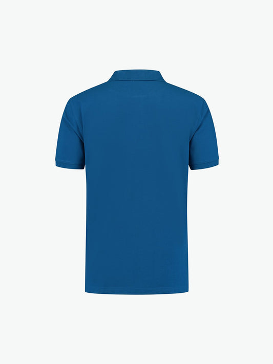 Santino Lisbon Poloshirt - Blauw Polo Santino