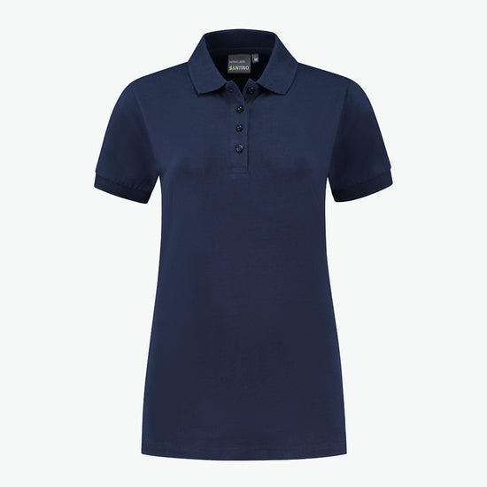 Santino Mathias Ladies Poloshirt - Navy Polo Dames Santino XS