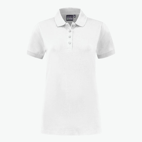 Santino Mathias Ladies Poloshirt - Wit Polo Dames Santino XS