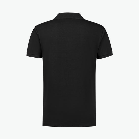 Santino Mathias Poloshirt - Zwart Polo Santino