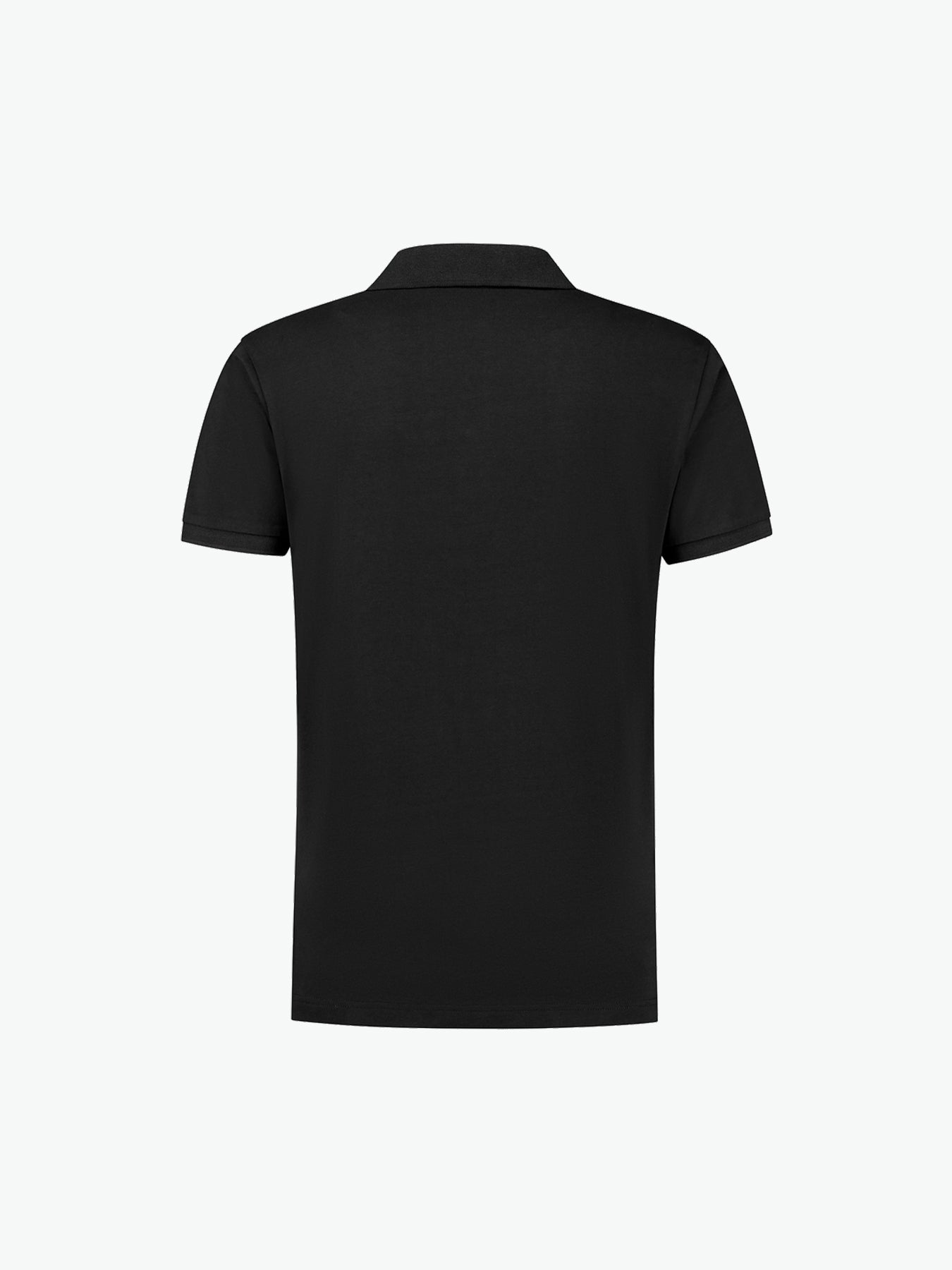 Santino Mathias Poloshirt - Zwart Polo Santino
