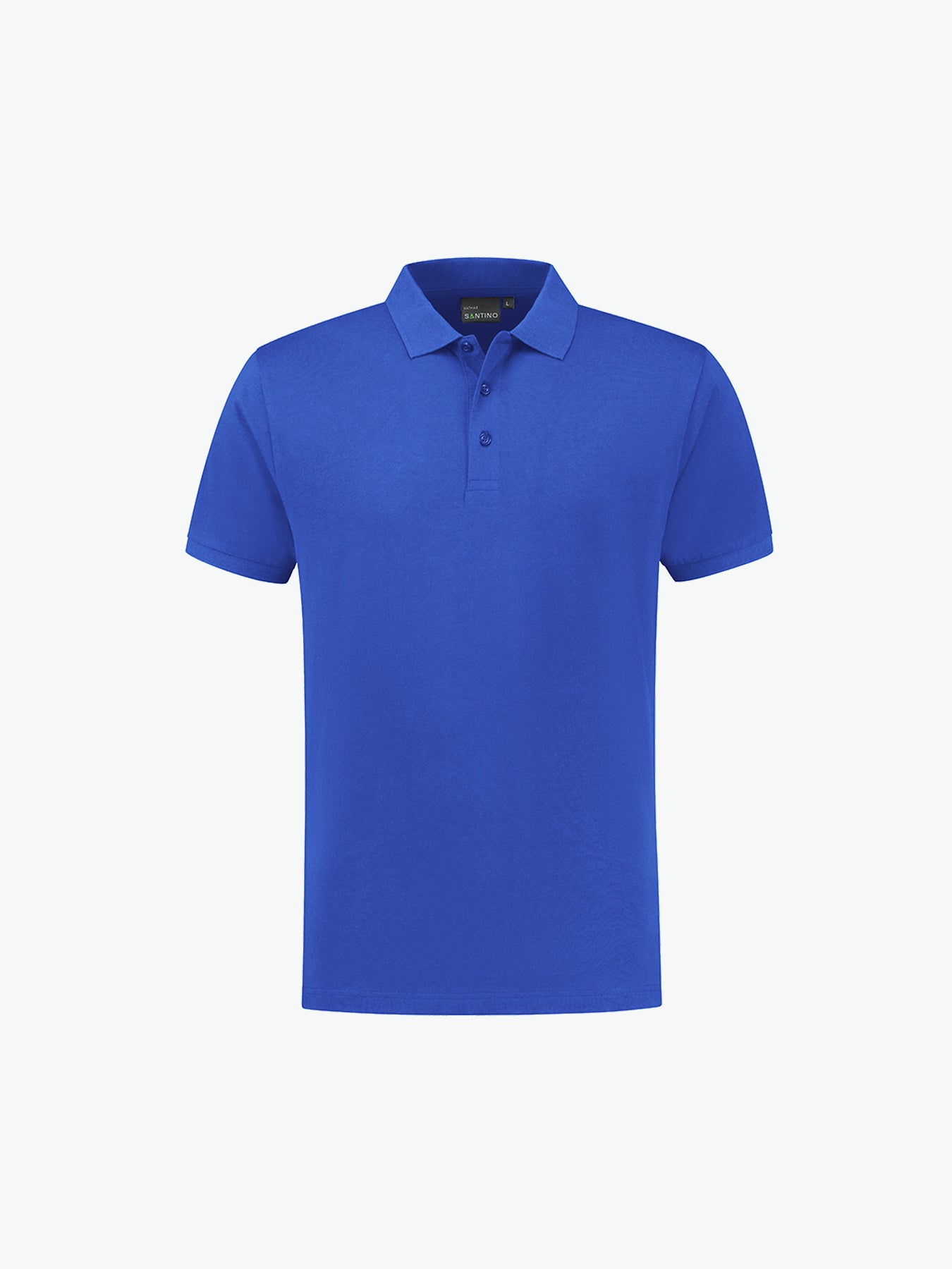 Santino Mathias Poloshirt - Blauw Polo Santino S