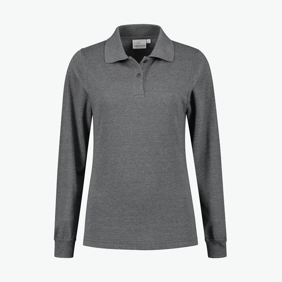 Santino Matt Ladies Poloshirt - Grijs Polo Dames Santino XS
