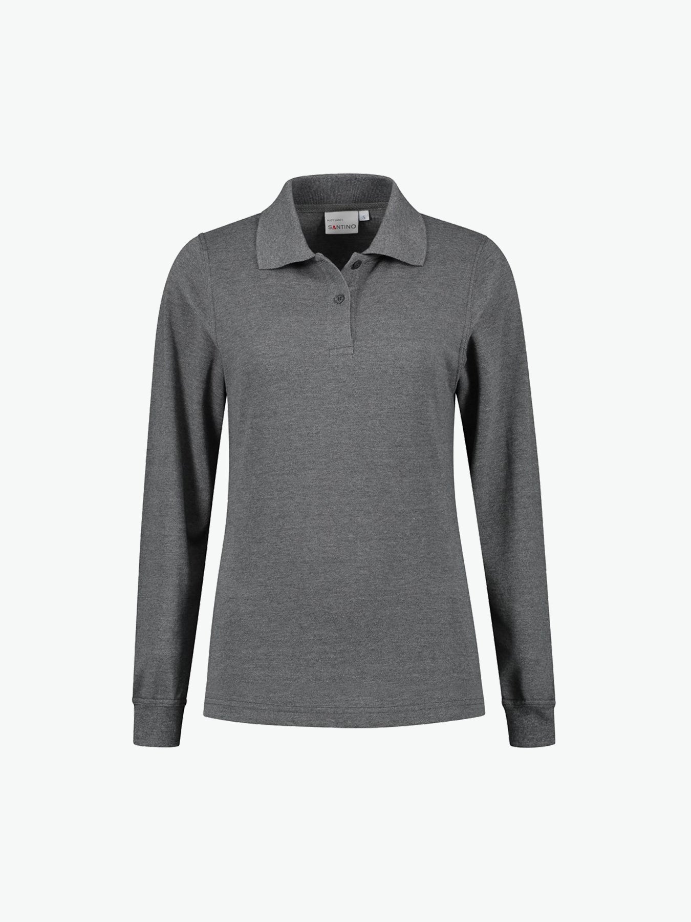 Santino Matt Ladies Poloshirt - Grijs Polo Dames Santino XS