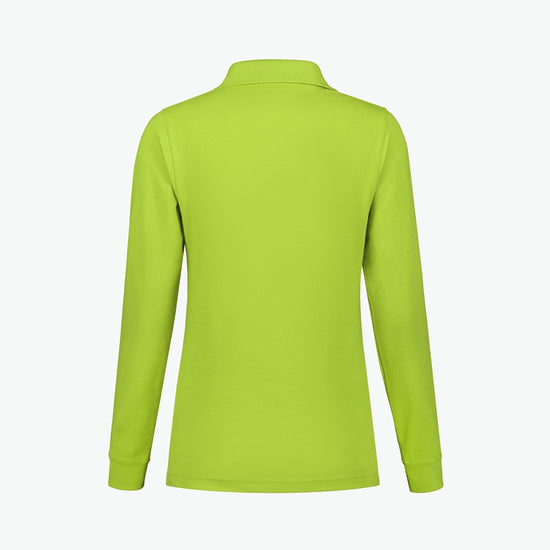 Santino Matt Ladies Poloshirt - Lime Polo Dames Santino