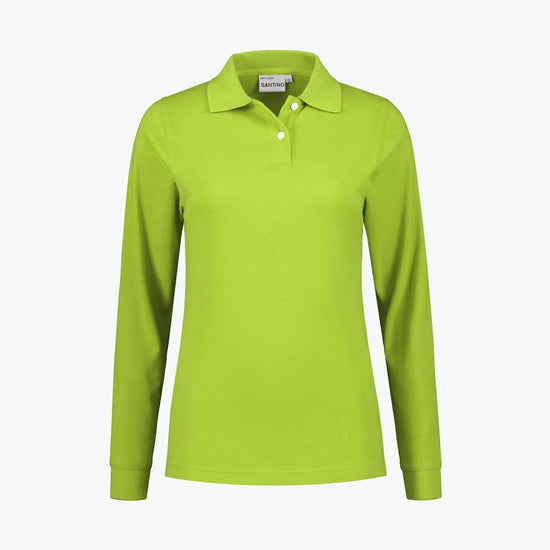 Santino Matt Ladies Poloshirt - Lime Polo Dames Santino XS