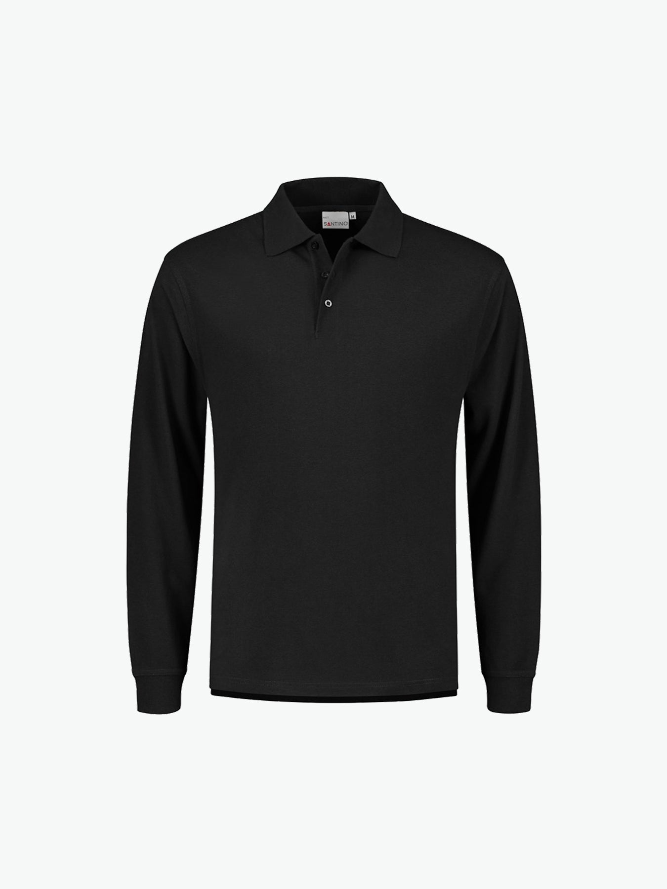 Santino Matt Poloshirt - Zwart Polo Santino XS