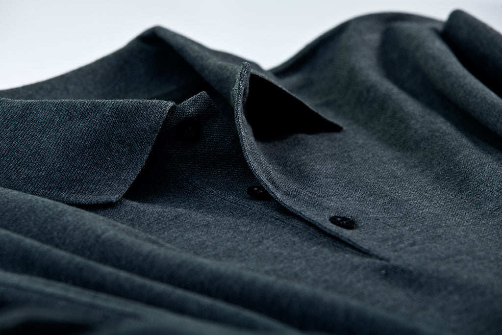 Santino Matt Poloshirt - Zwart Polo Santino