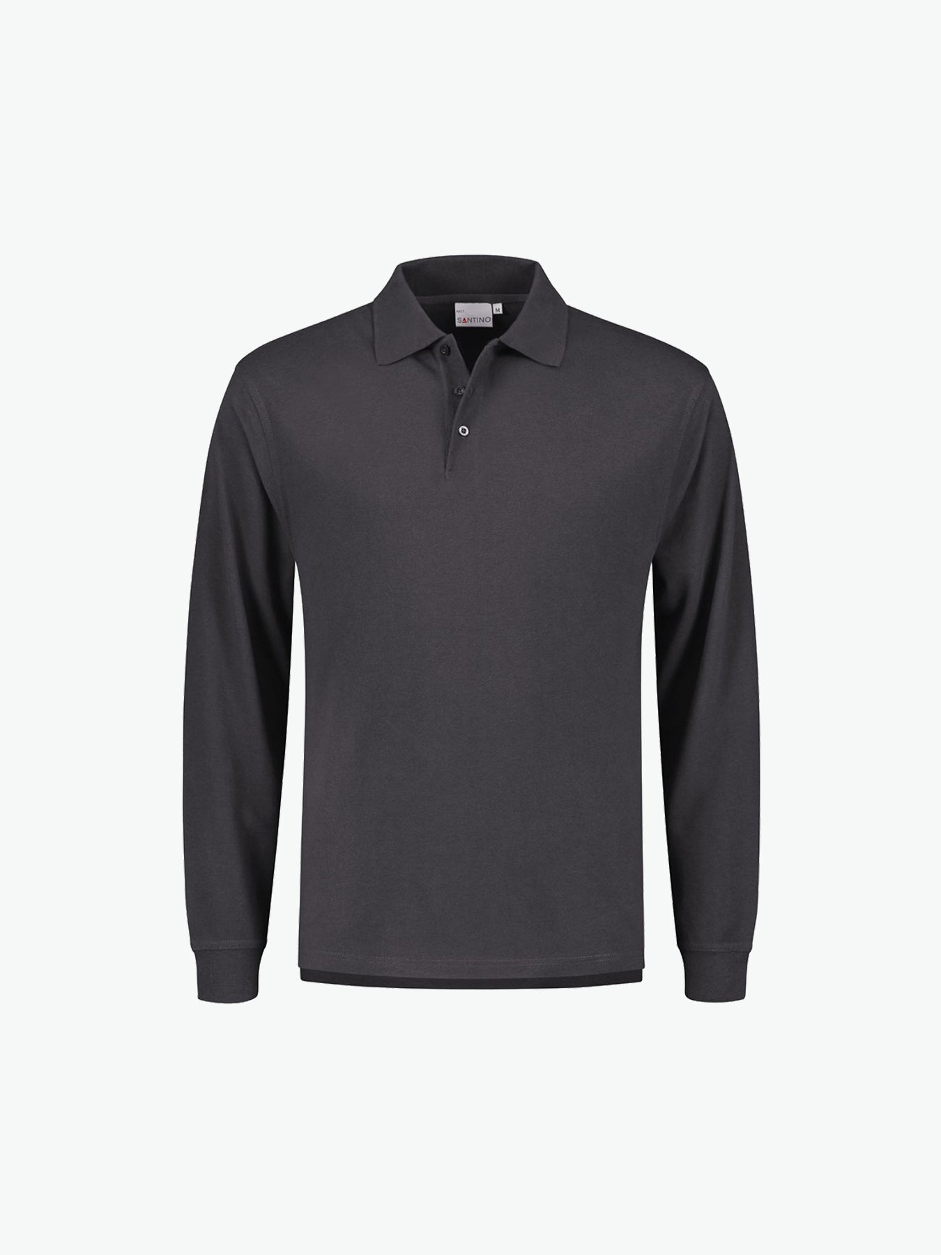 Santino Matt Poloshirt - Donker Grijs Polo Santino S
