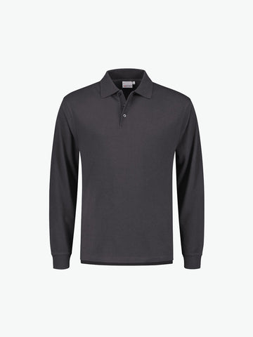 Santino Matt Poloshirt - Donker Grijs Polo Santino S