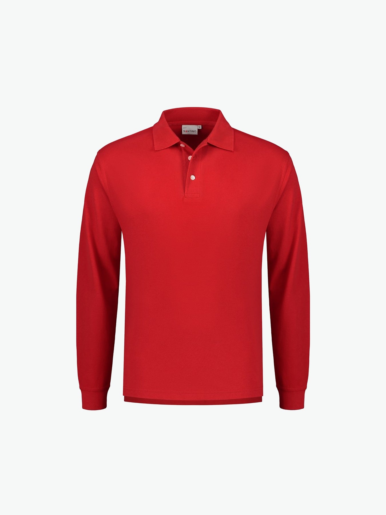 Santino Matt Poloshirt - Rood Polo Santino S