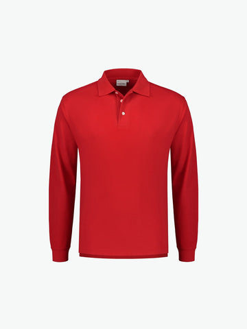 Santino Matt Poloshirt - Rood Polo Santino S