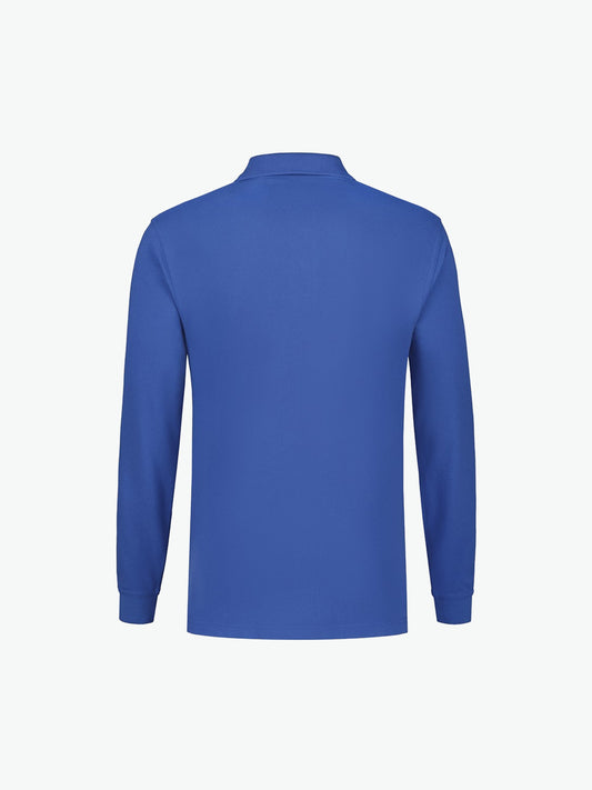 Santino Matt Poloshirt - Blauw Polo Santino