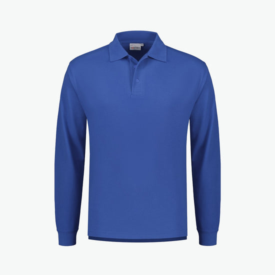 Santino Matt Poloshirt - Blauw Polo Santino S
