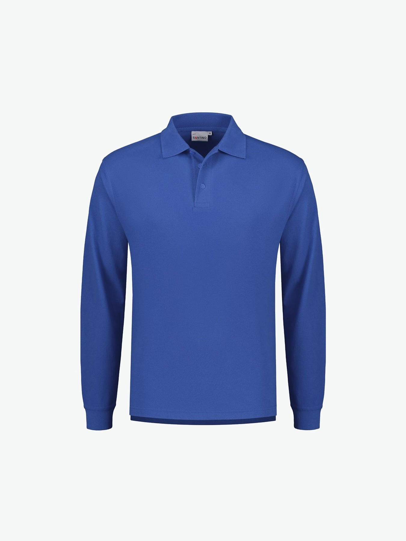 Santino Matt Poloshirt - Blauw Polo Santino S