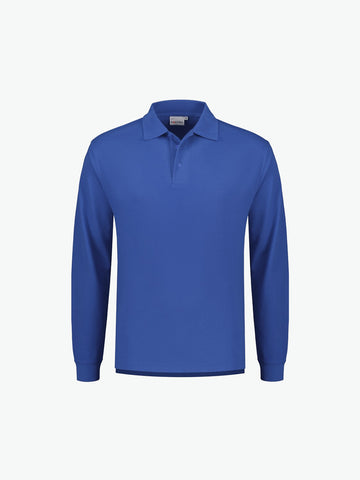 Santino Matt Poloshirt - Blauw Polo Santino S