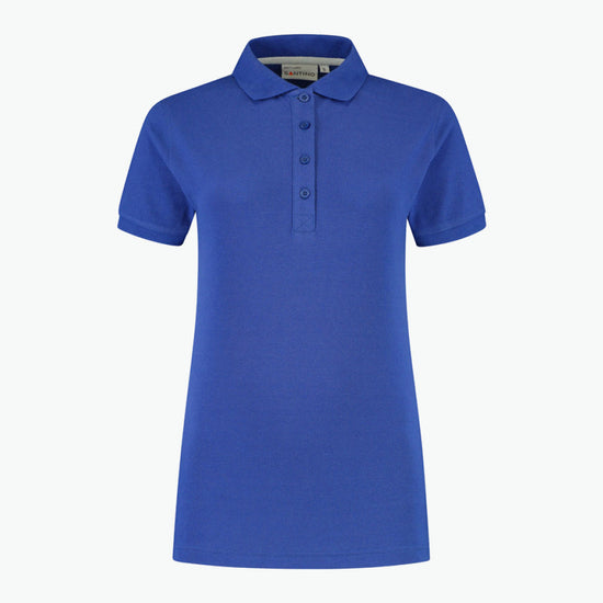 Santino Max Ladies Poloshirt - Blauw Polo Dames Santino XS