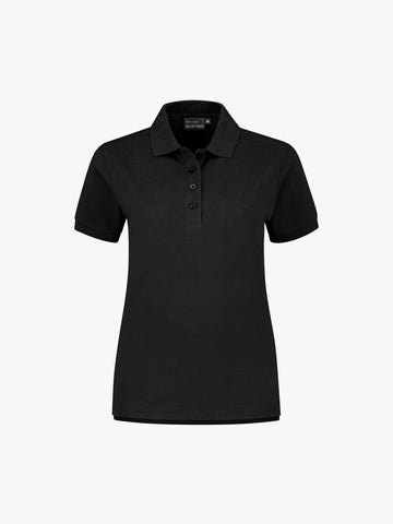 Santino Mika Ladies Poloshirt - Zwart Polo Dames Santino XS