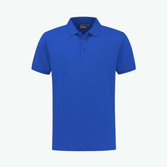Santino Mika Poloshirt - Blauw Polo Santino S