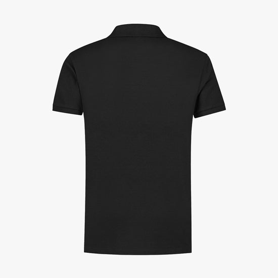Santino Milan Poloshirt - Zwart Polo Santino