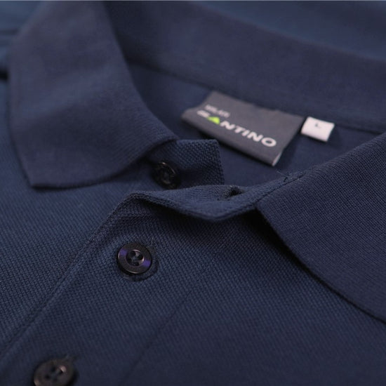 Santino Milan Poloshirt - Zwart Polo Santino
